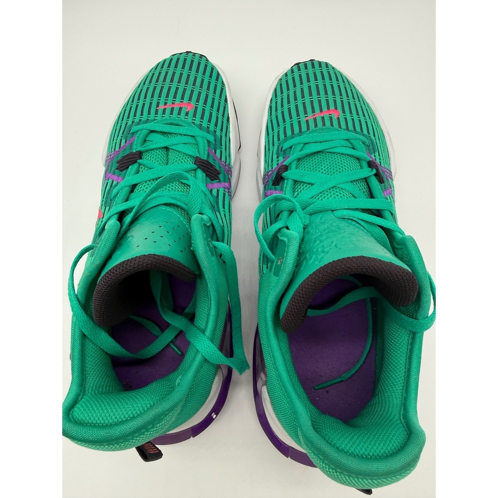 Nike LeBron Witness 6 Mens 11.5 Green Excellent Basketball Sneakers CZ4052-300 - Picture 7 of 16